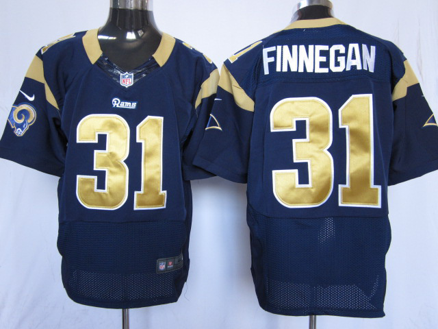 ELITE st.louis rams 31 finnegan blue color jersey